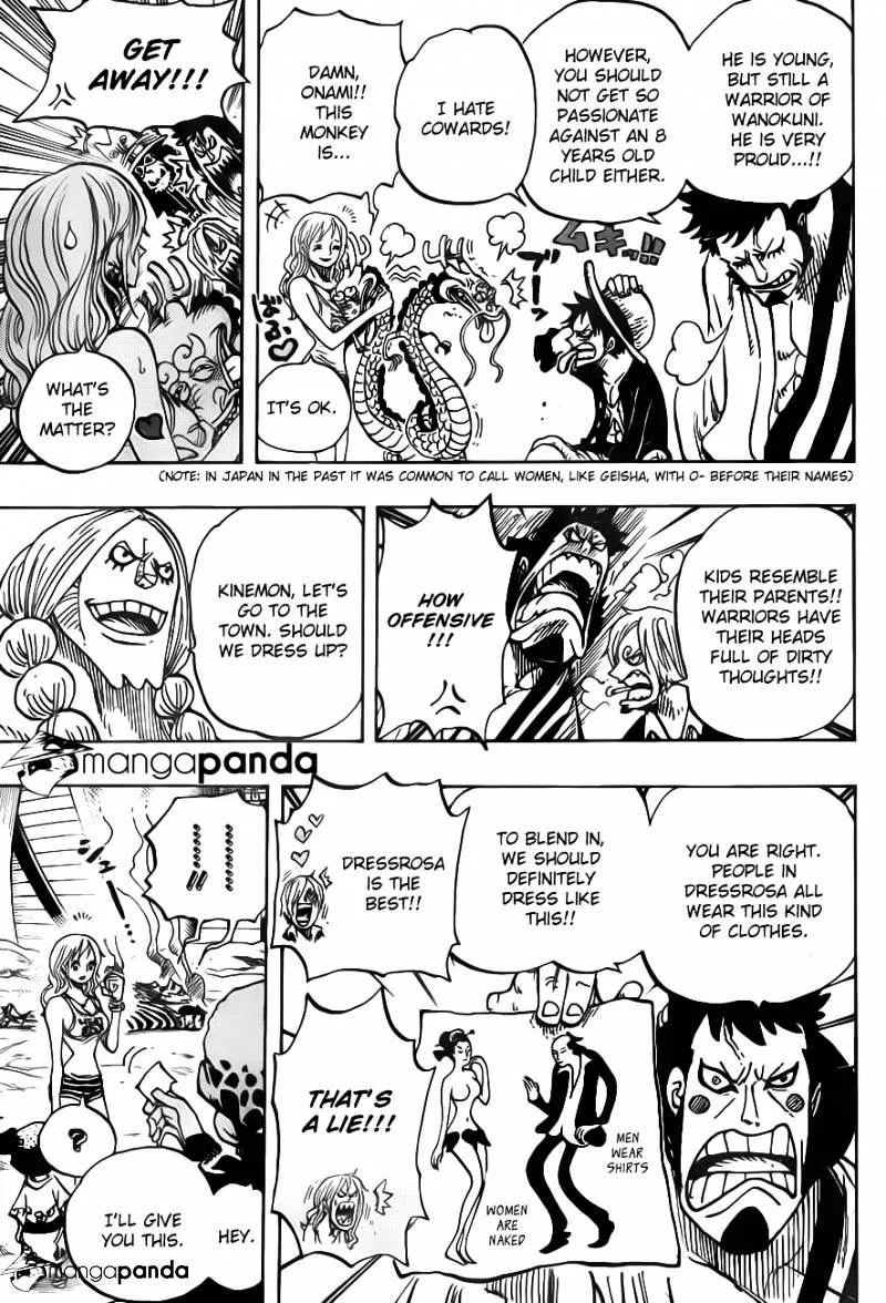 One Piece Chapter 701 page 7