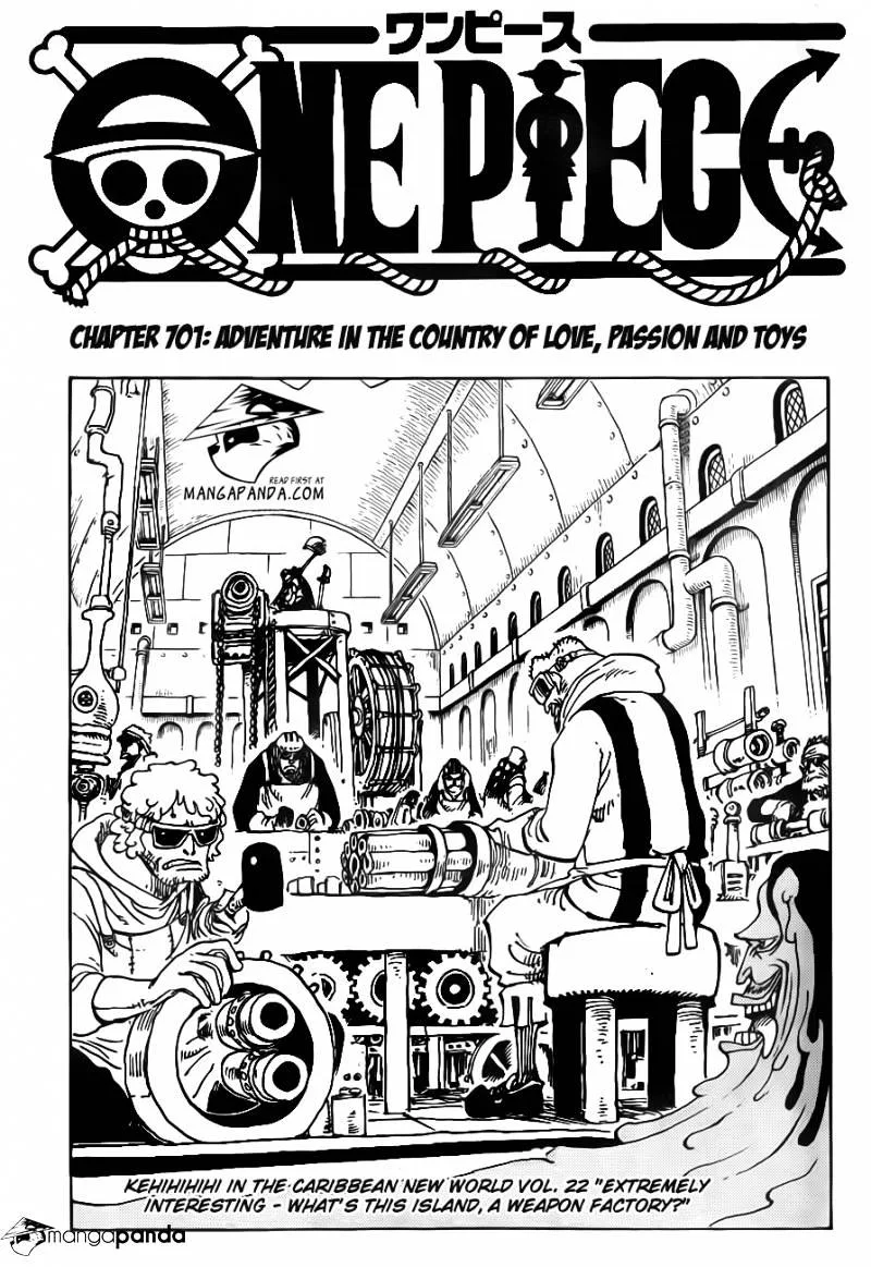 One Piece Chapter 701 page 3