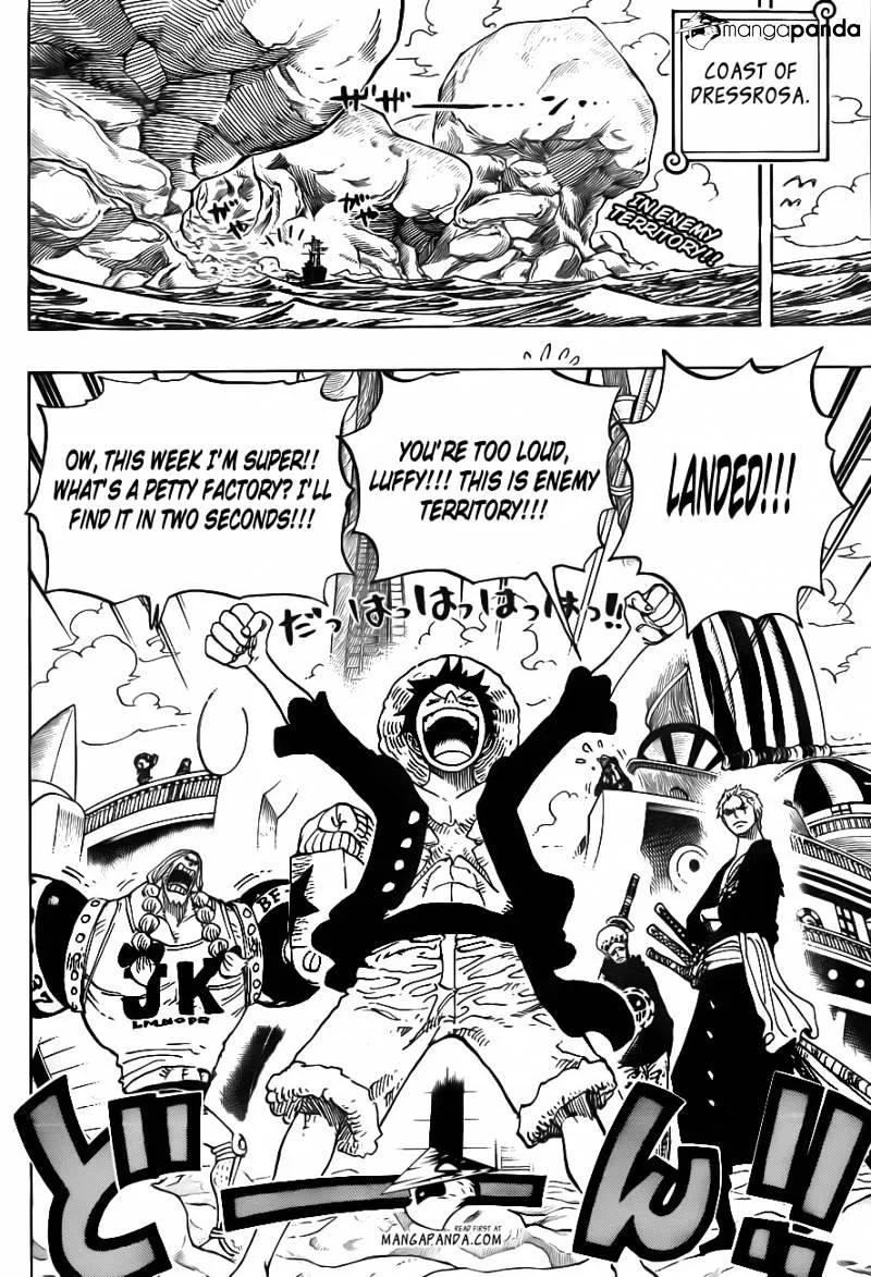 One Piece Chapter 701 page 4