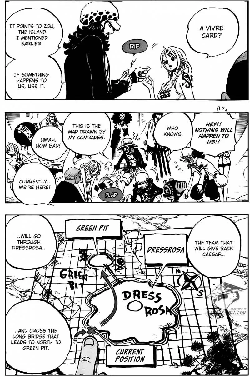 One Piece Chapter 701 page 8