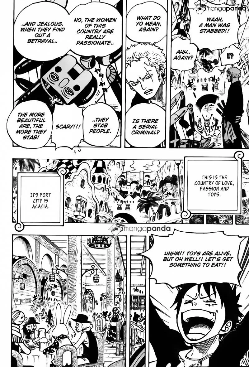 One Piece Chapter 701 page 14