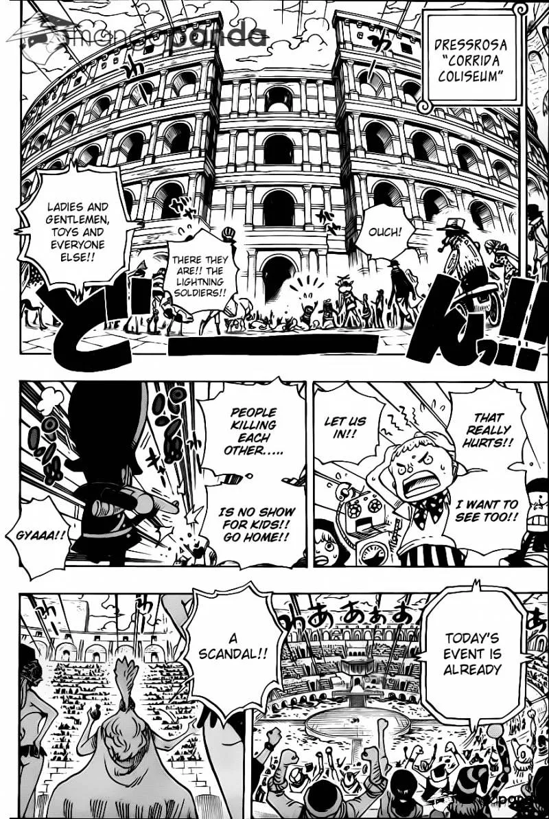 One Piece Chapter 702 page 12