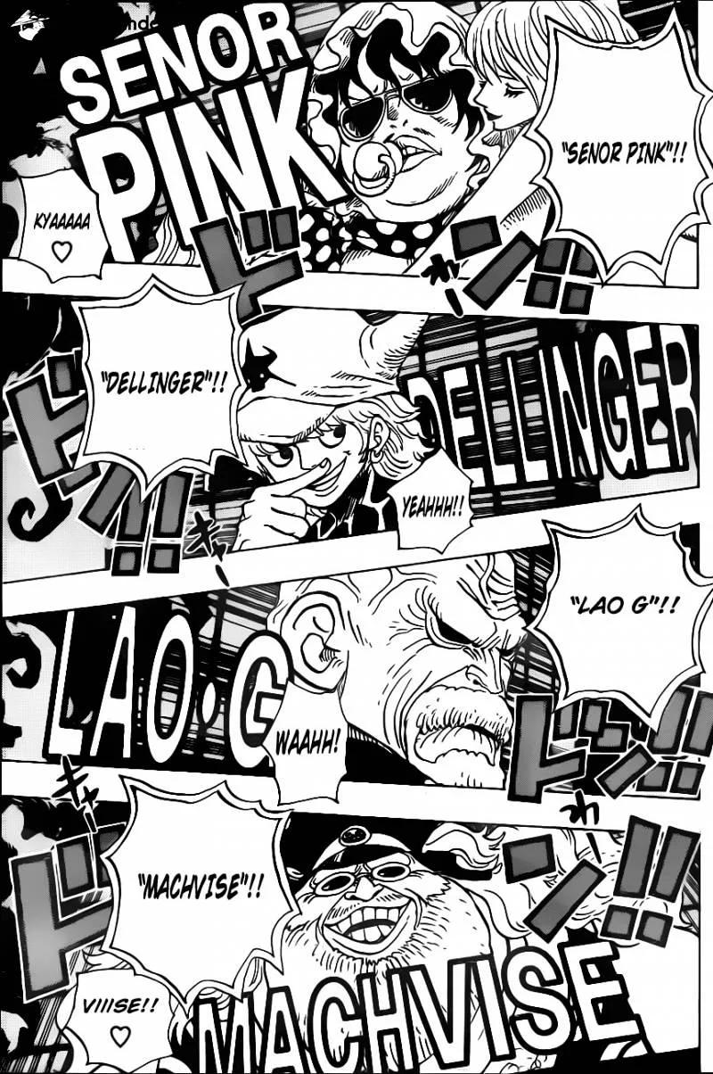One Piece Chapter 702 page 15