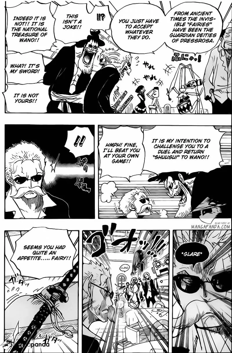 One Piece Chapter 702 page 8