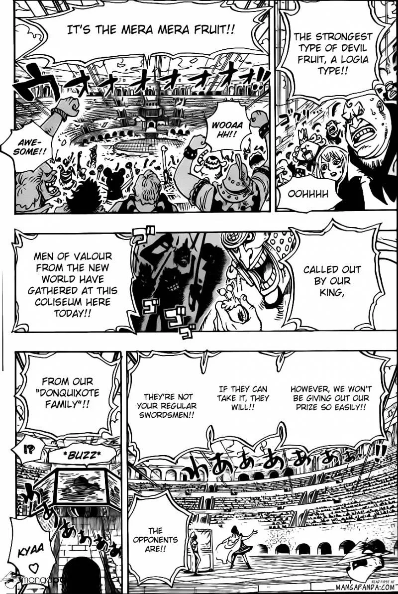 One Piece Chapter 702 page 14