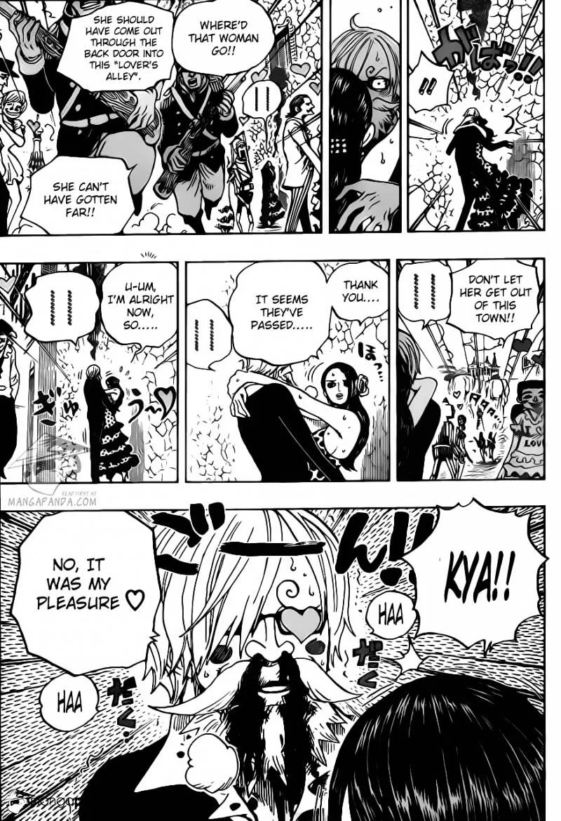 One Piece Chapter 703 page 11