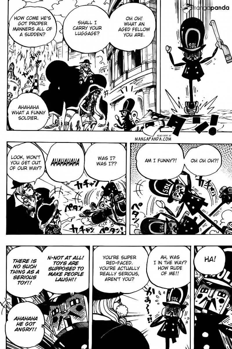 One Piece Chapter 703 page 16