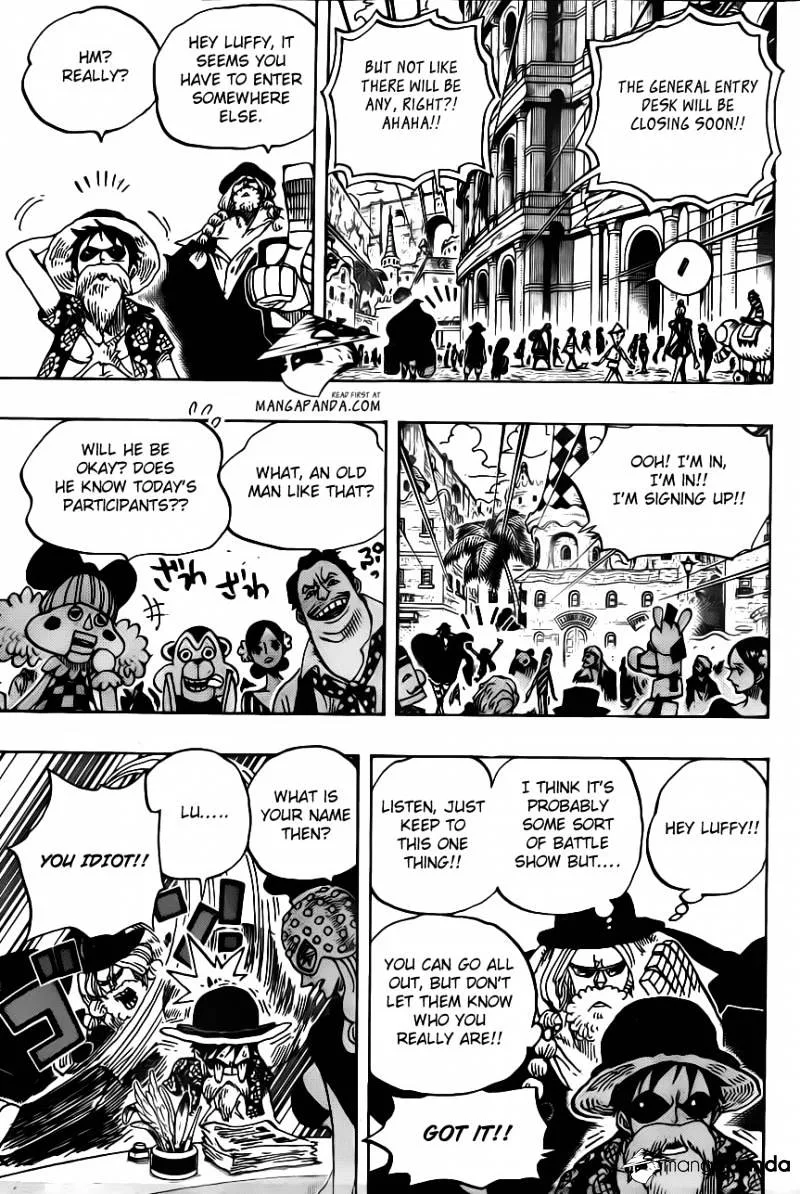 One Piece Chapter 703 page 17