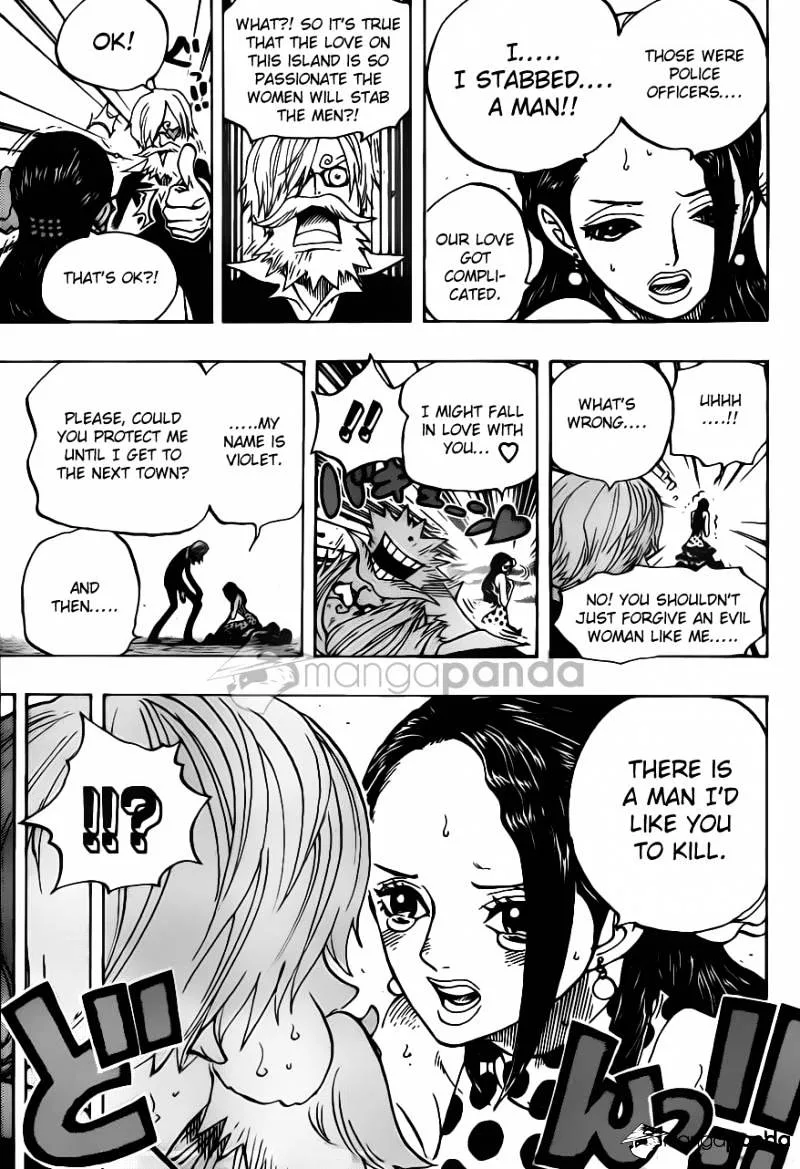 One Piece Chapter 703 page 13