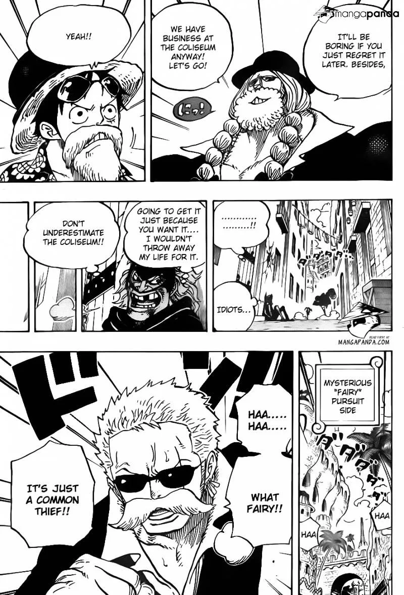 One Piece Chapter 703 page 7