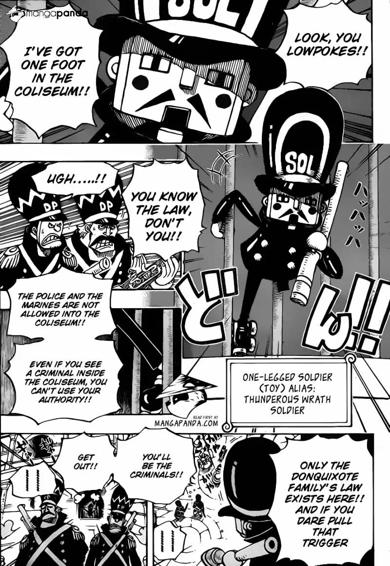 One Piece Chapter 703 page 15