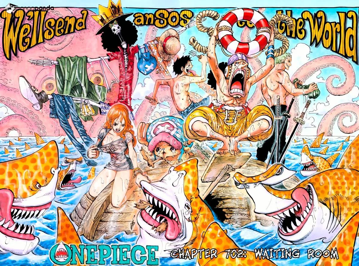 One Piece Chapter 703 page 4
