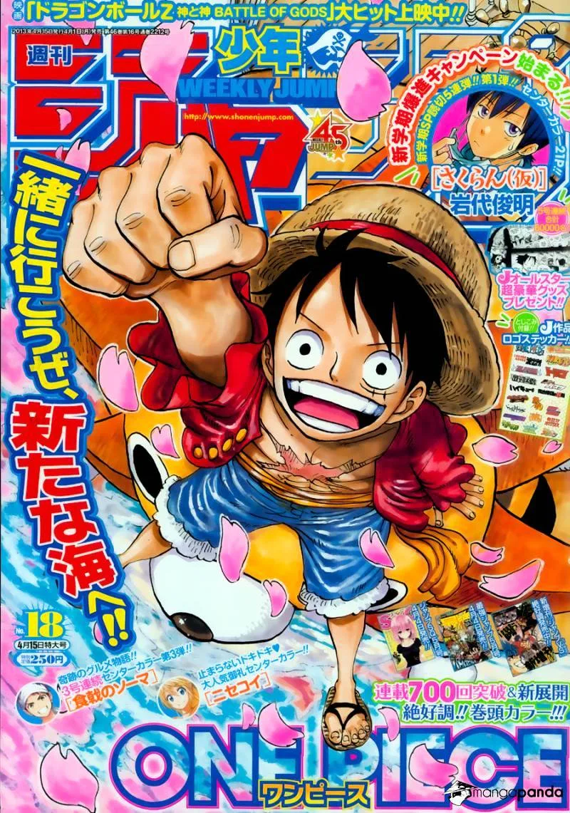 One Piece Chapter 703 page 3