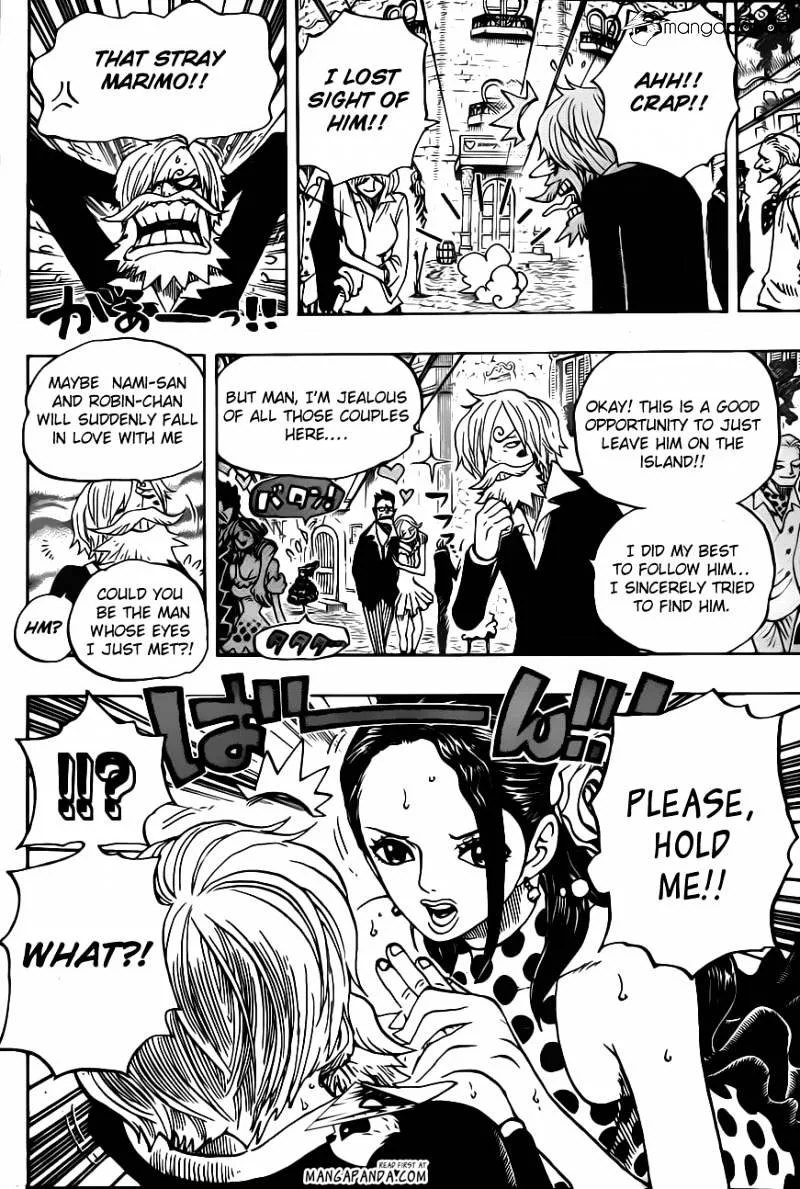 One Piece Chapter 703 page 10
