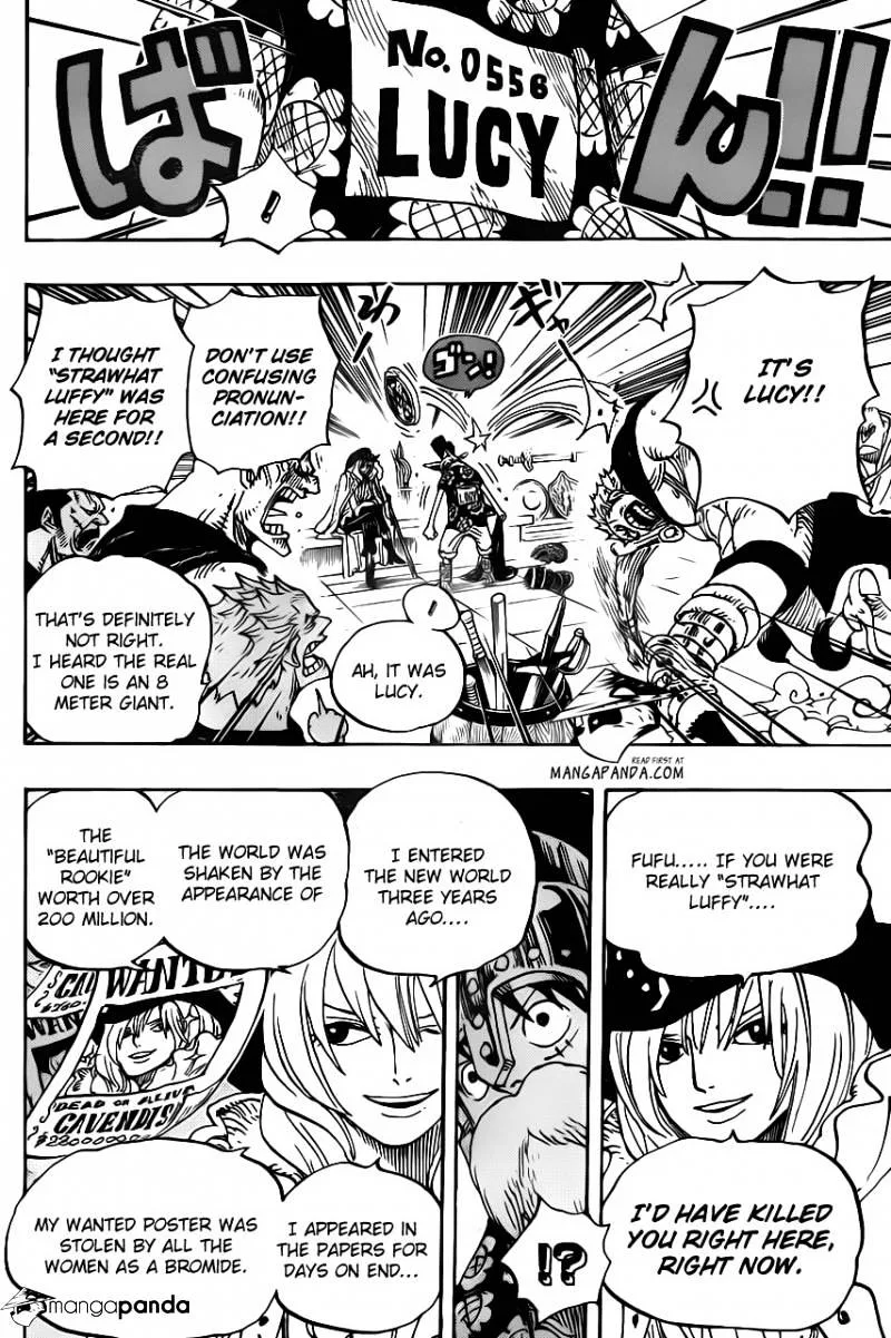 One Piece Chapter 704 page 14