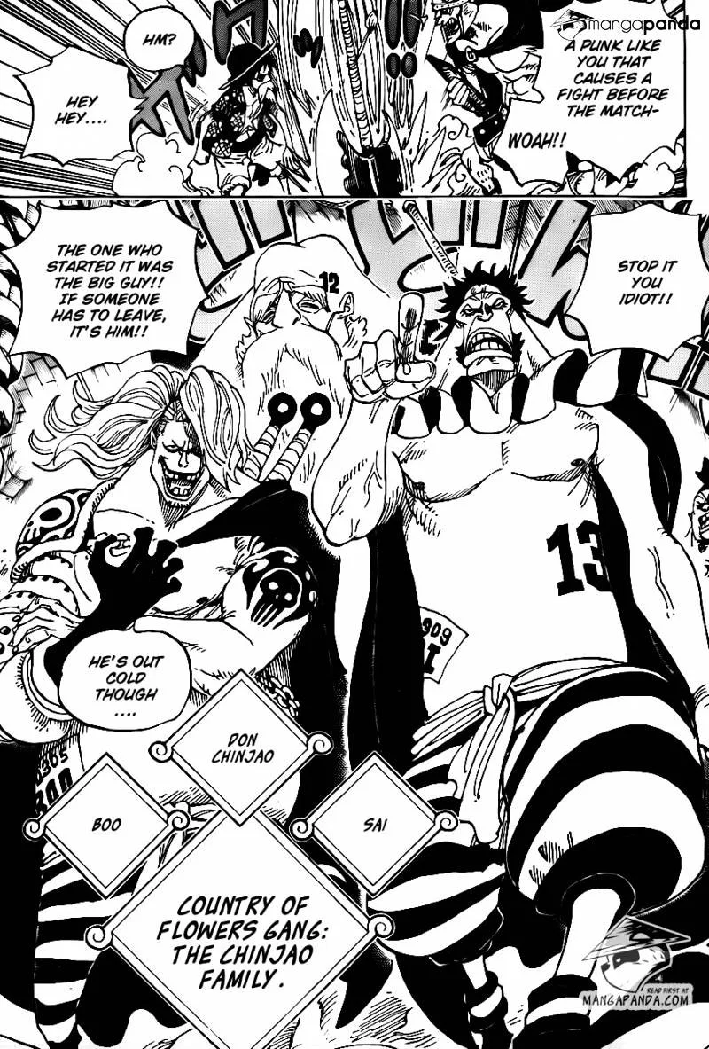 One Piece Chapter 704 page 5
