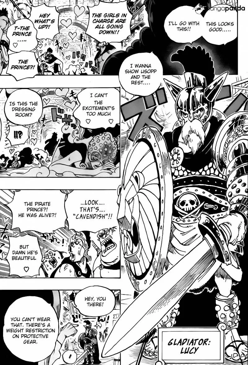 One Piece Chapter 704 page 11
