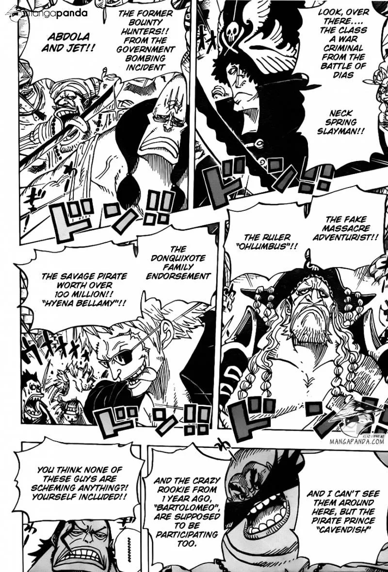 One Piece Chapter 704 page 8
