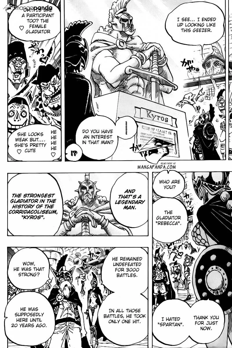 One Piece Chapter 704 page 16