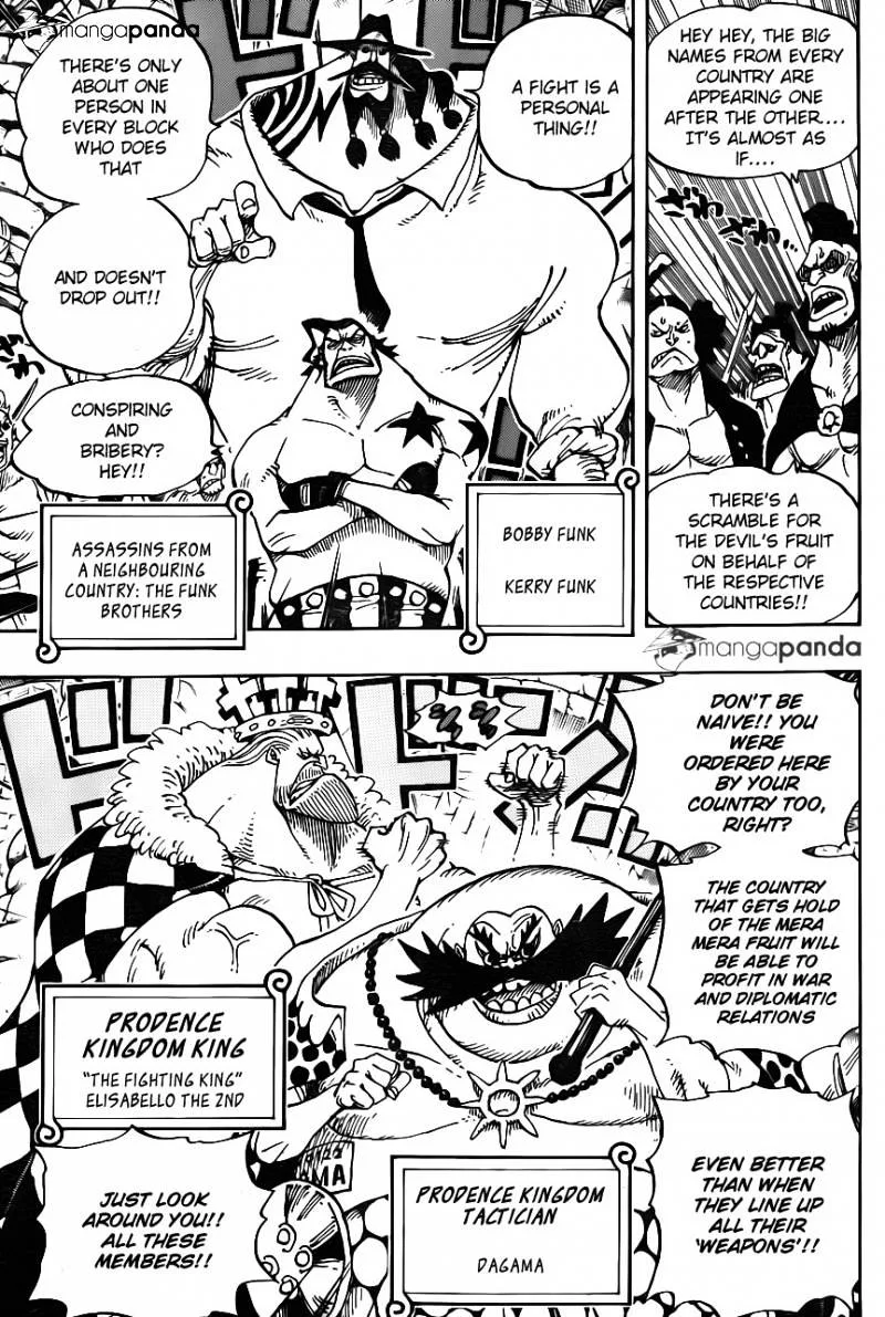 One Piece Chapter 704 page 7