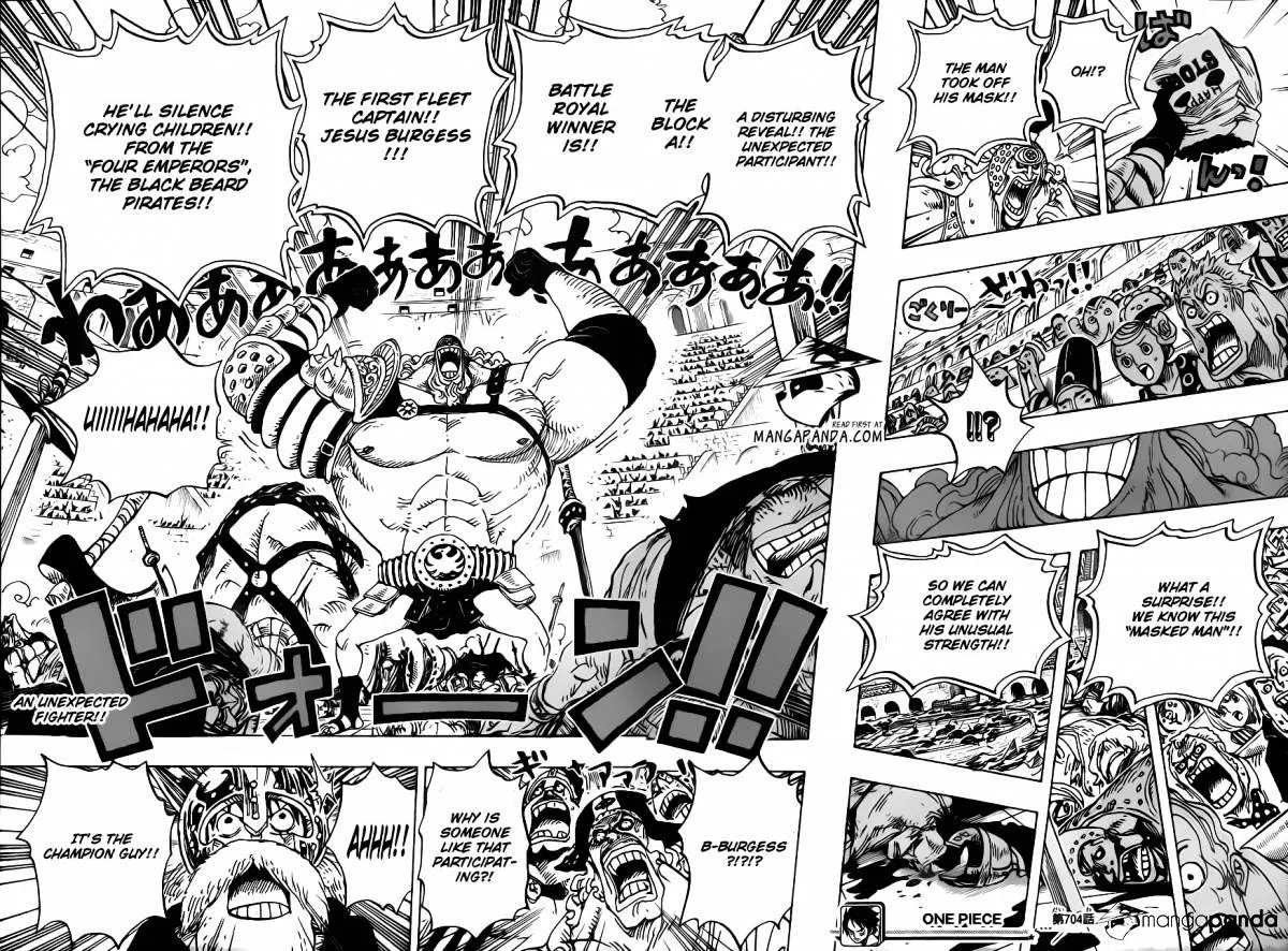 One Piece Chapter 704 page 20