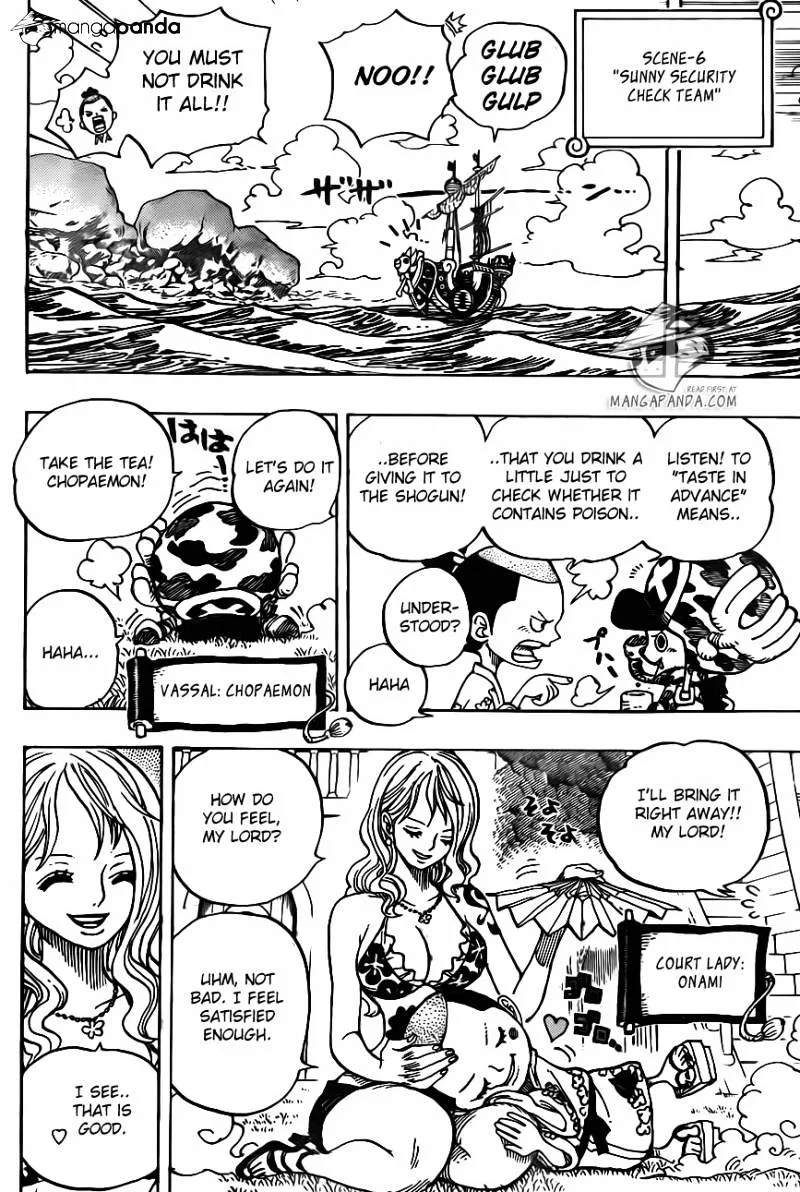 One Piece Chapter 705 page 17