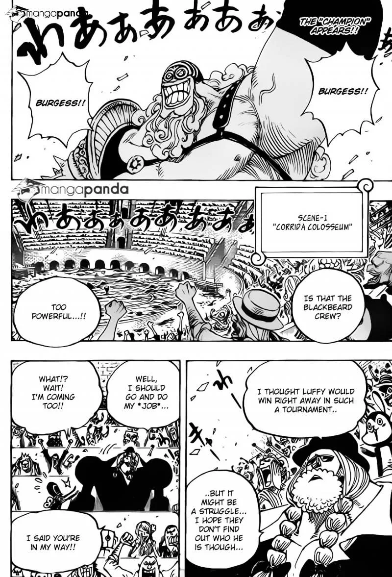 One Piece Chapter 705 page 3