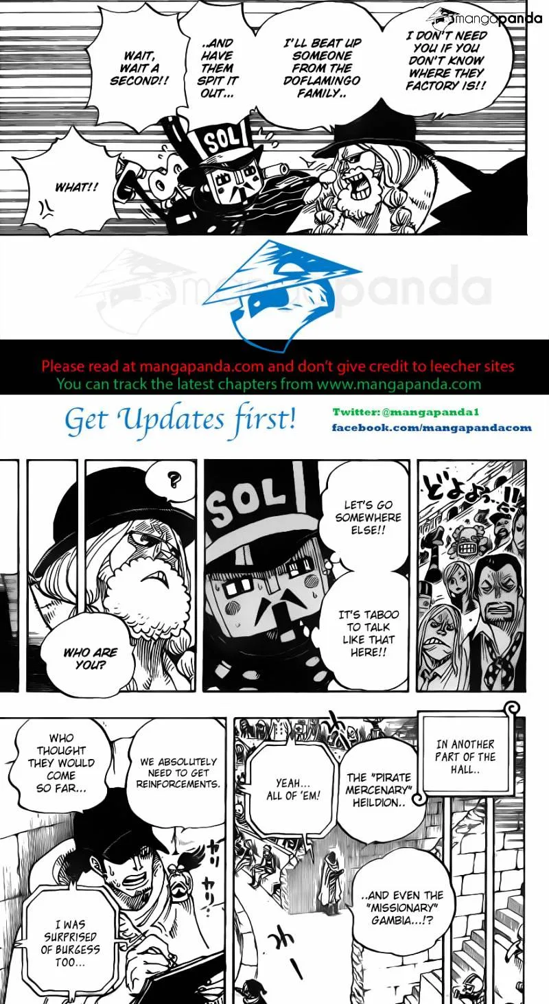 One Piece Chapter 705 page 4