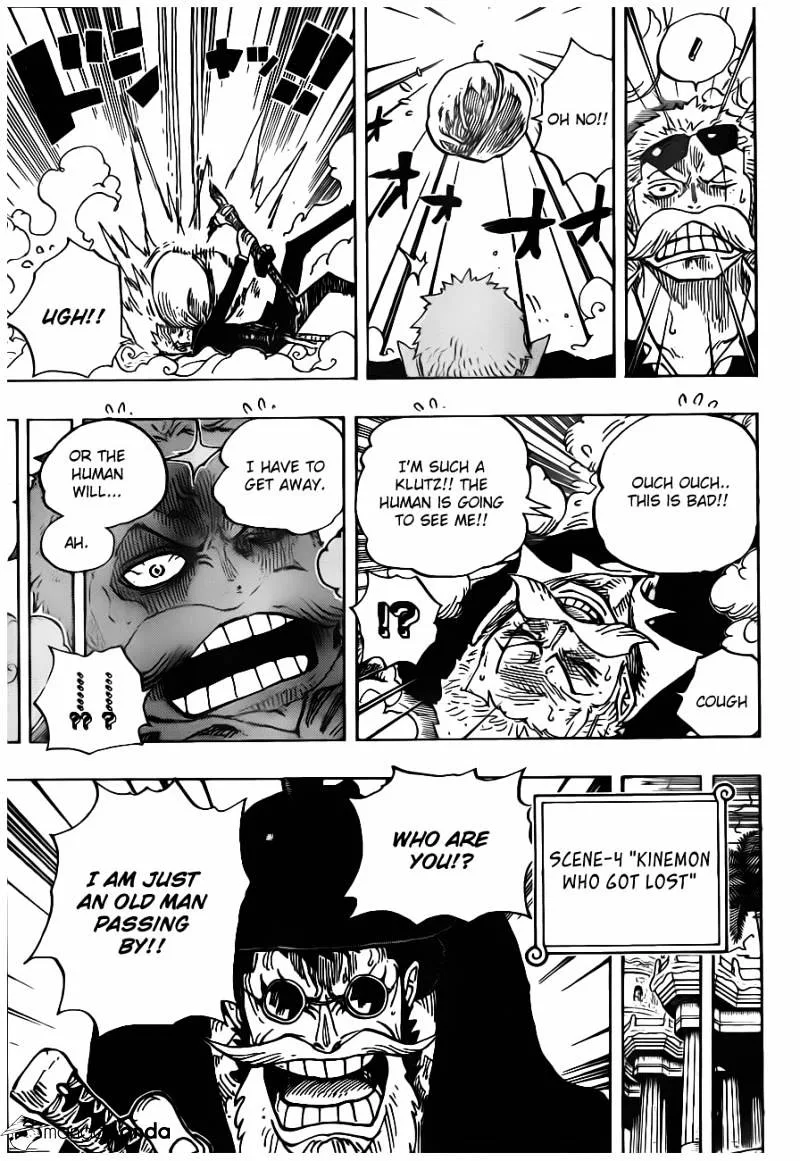 One Piece Chapter 705 page 14