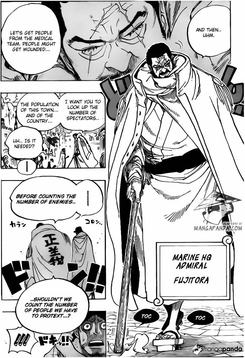 One Piece Chapter 705 page 8