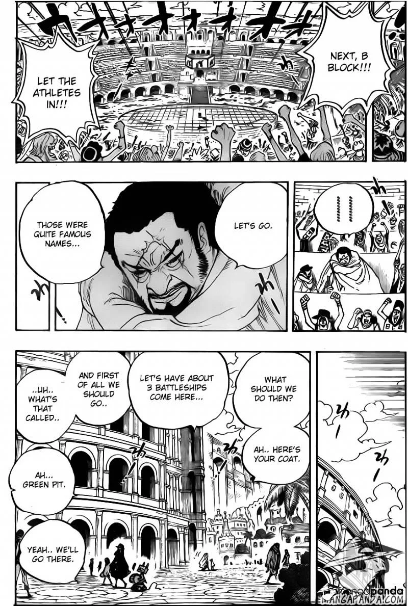 One Piece Chapter 705 page 7