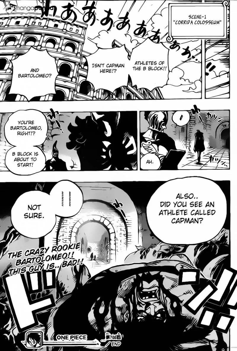 One Piece Chapter 705 page 20