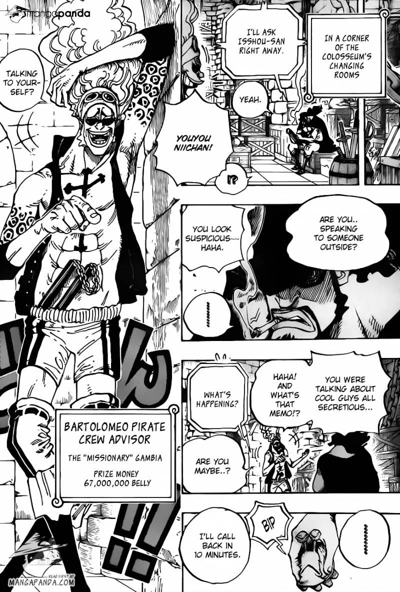 One Piece Chapter 705 page 5