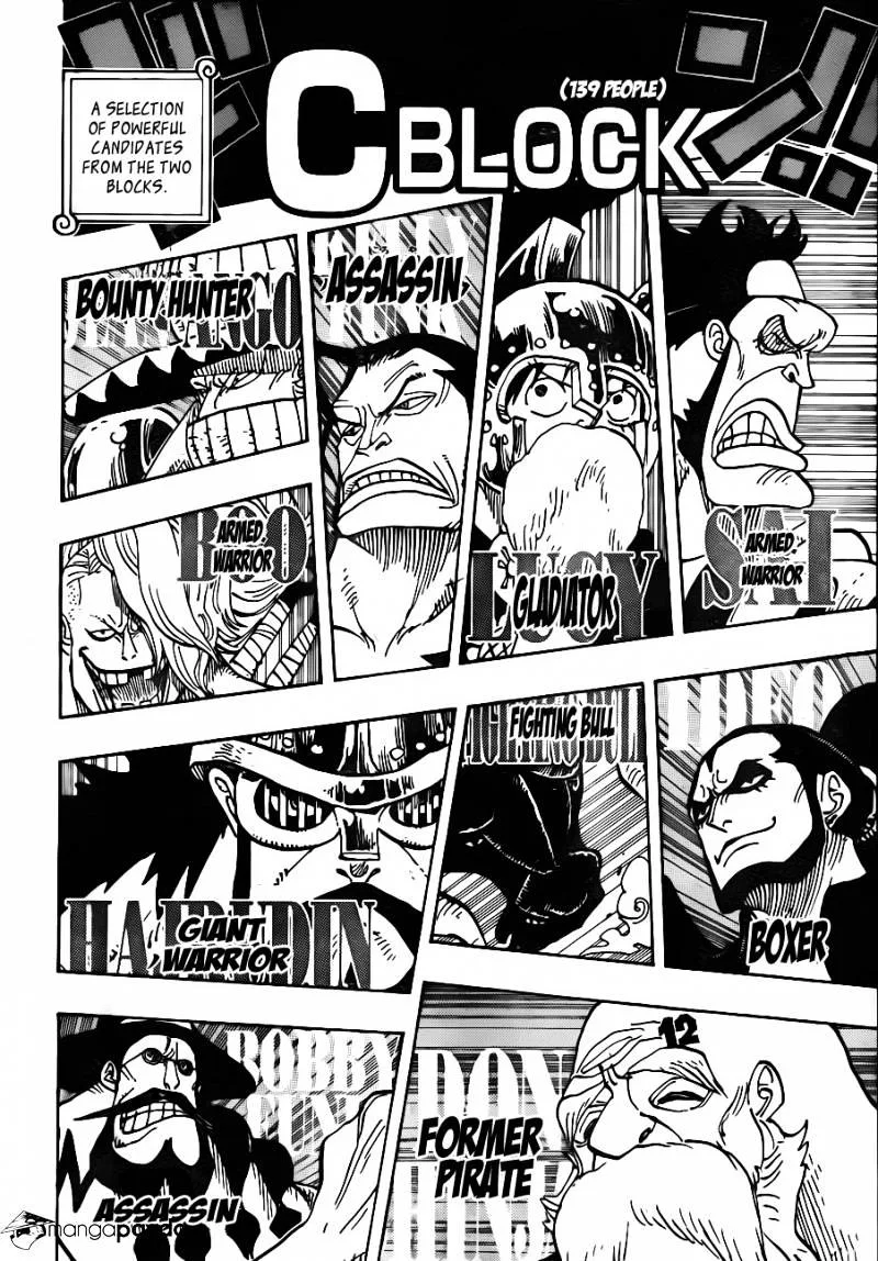 One Piece Chapter 706 page 12