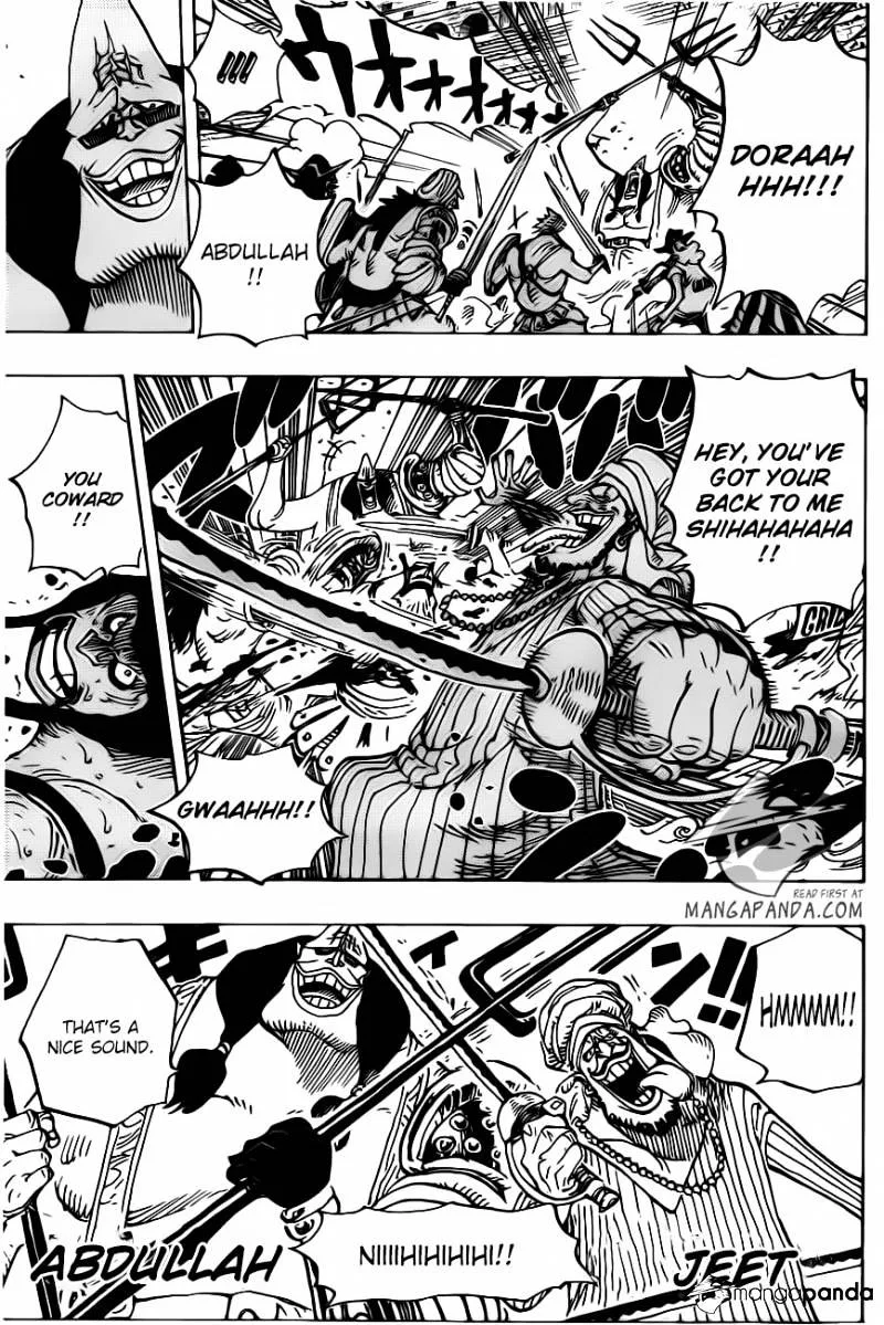 One Piece Chapter 707 page 8