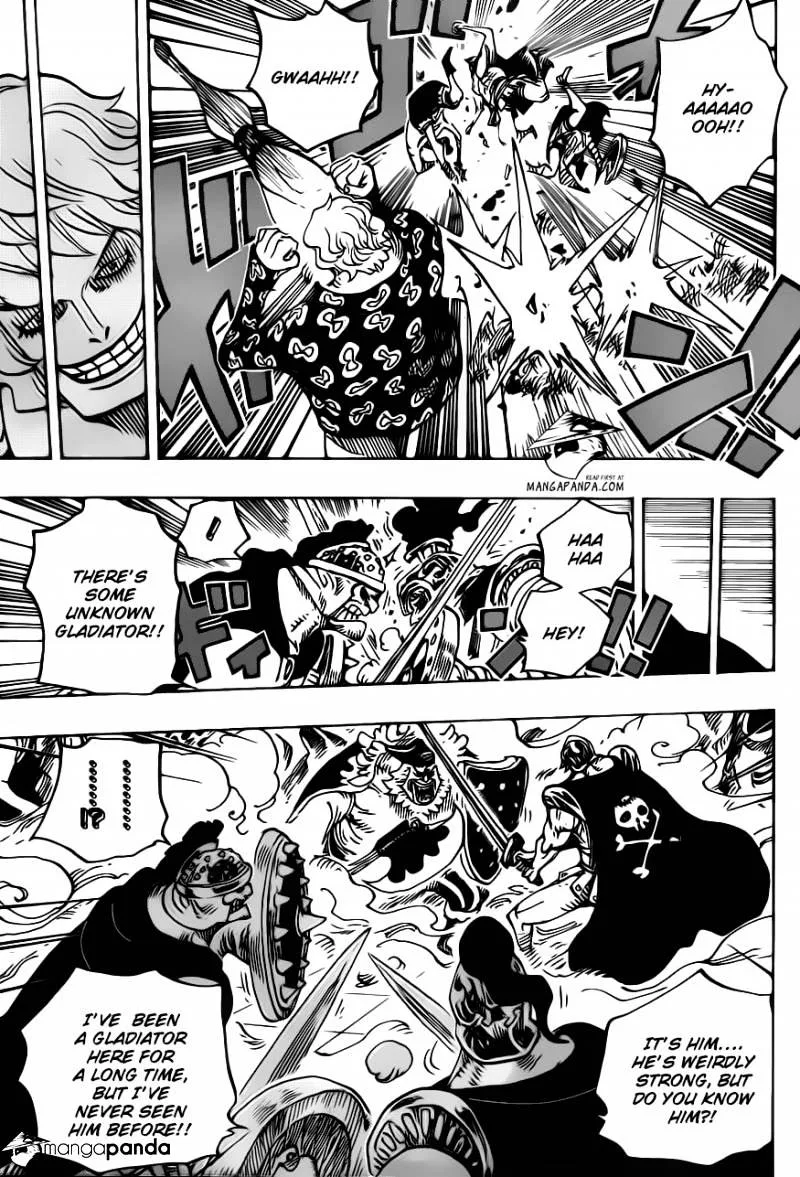One Piece Chapter 707 page 12