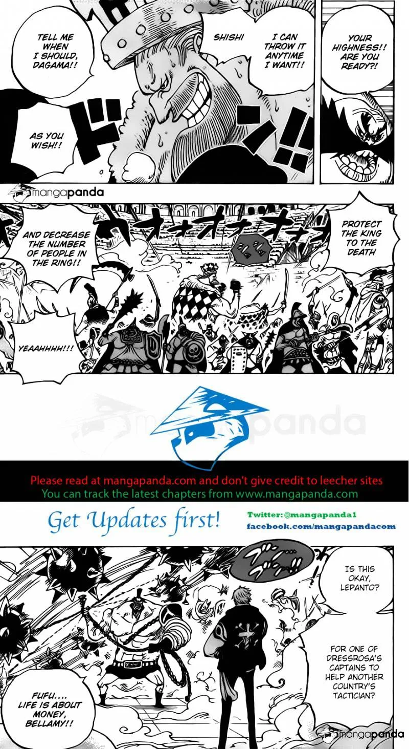 One Piece Chapter 707 page 4