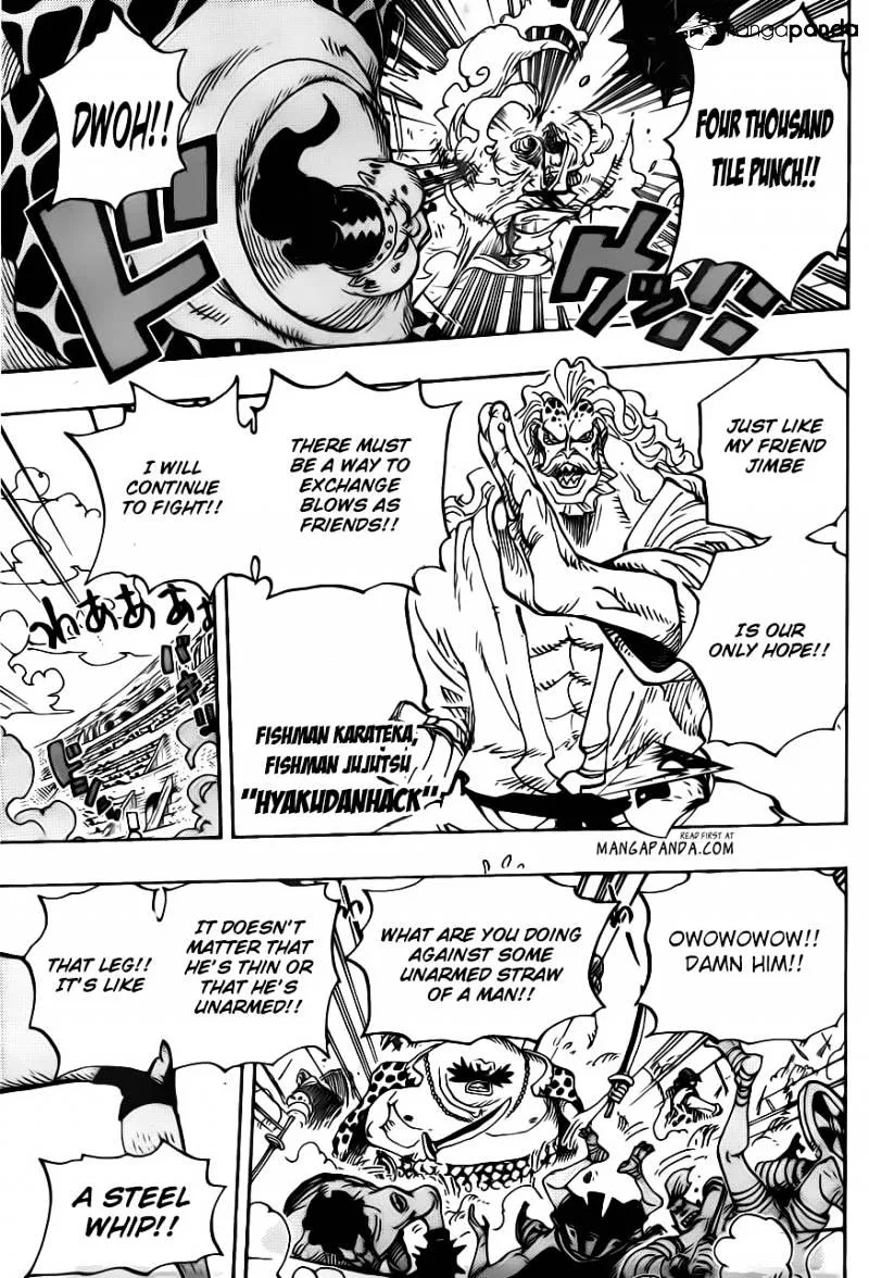 One Piece Chapter 707 page 10