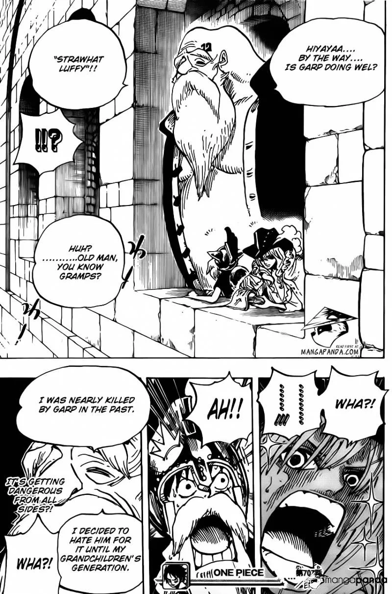 One Piece Chapter 707 page 16
