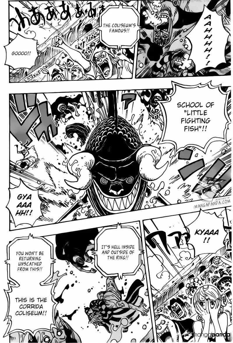 One Piece Chapter 707 page 7