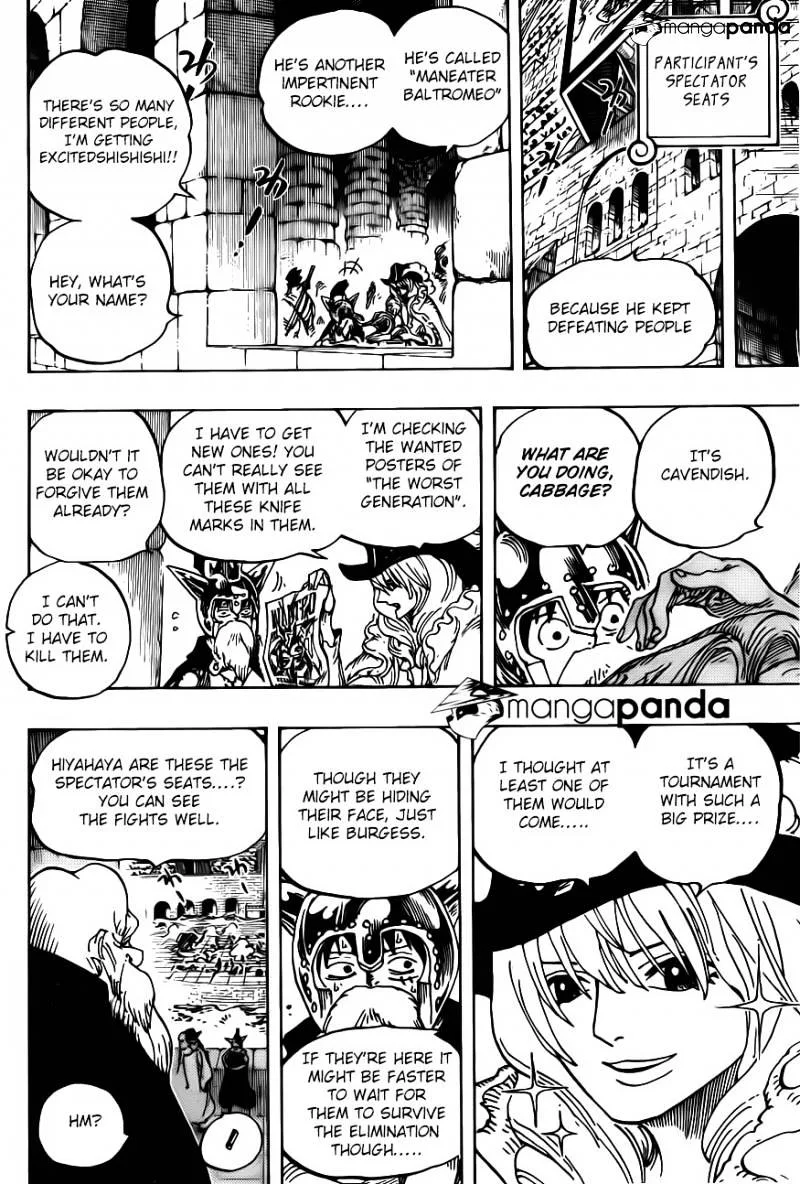 One Piece Chapter 707 page 15