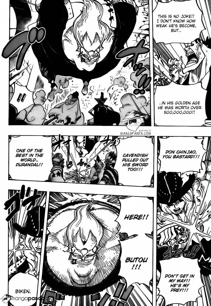 One Piece Chapter 708 page 6
