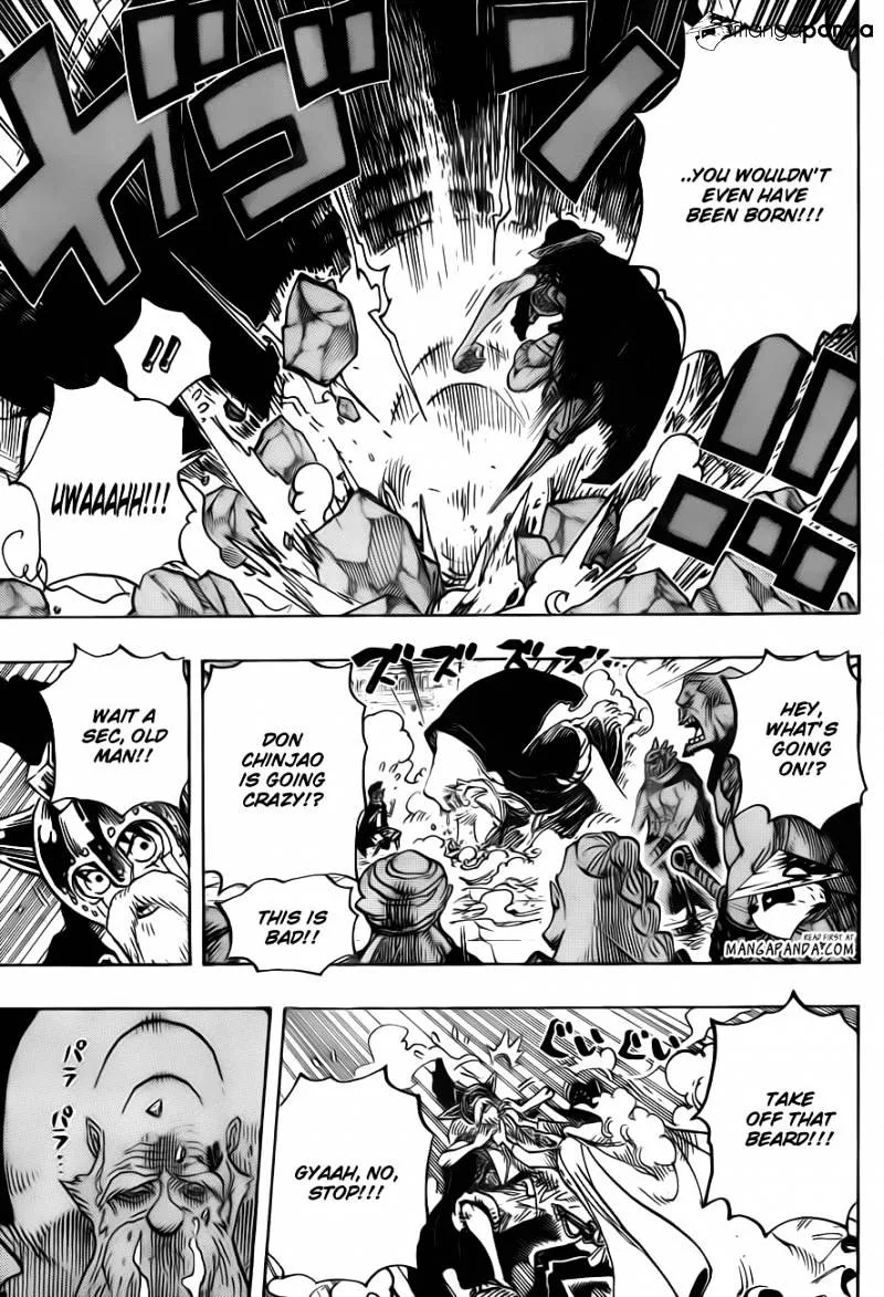 One Piece Chapter 708 page 5