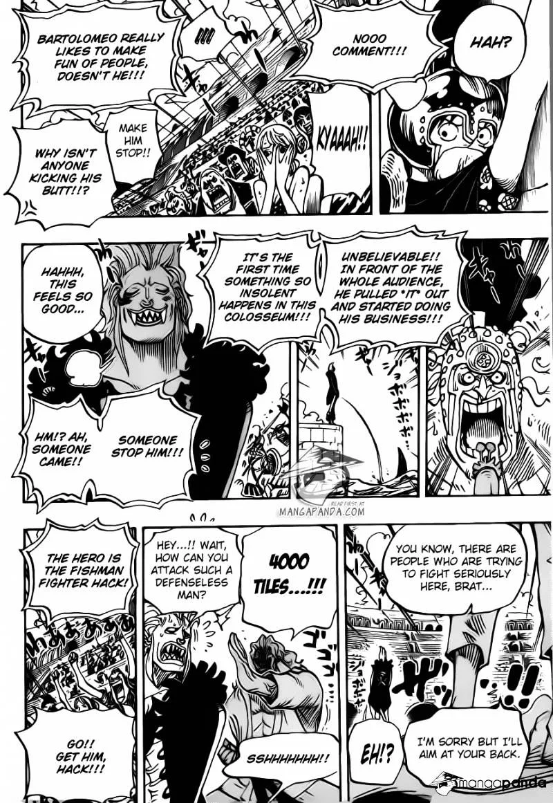 One Piece Chapter 708 page 16