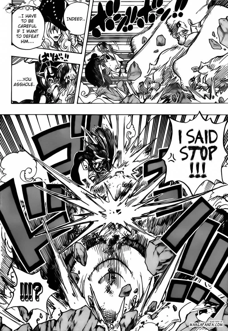 One Piece Chapter 708 page 8