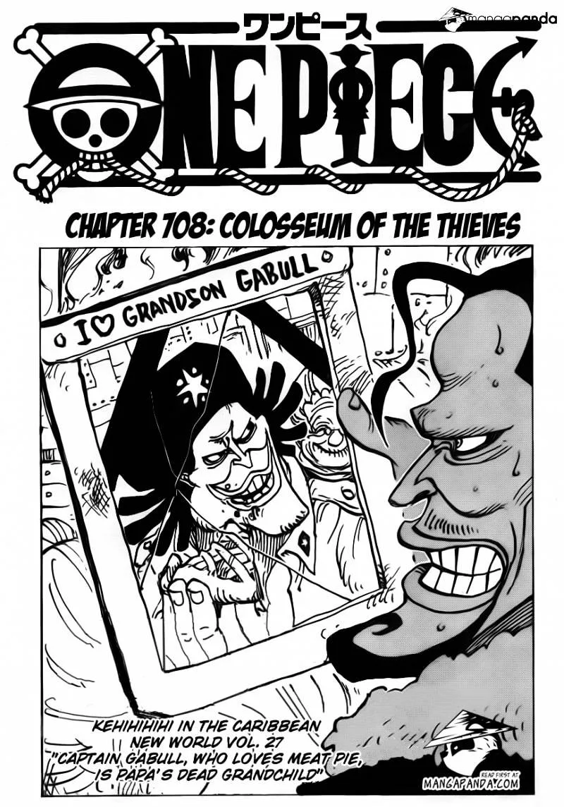One Piece Chapter 708 page 3