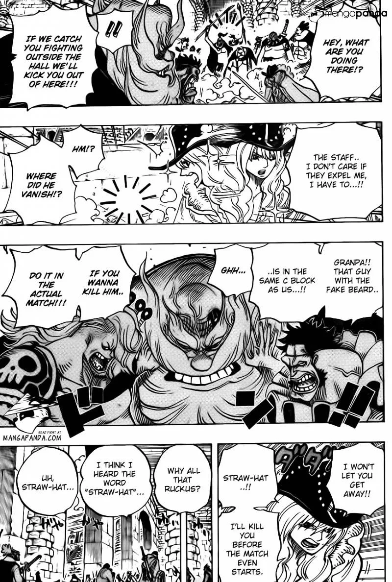 One Piece Chapter 708 page 11