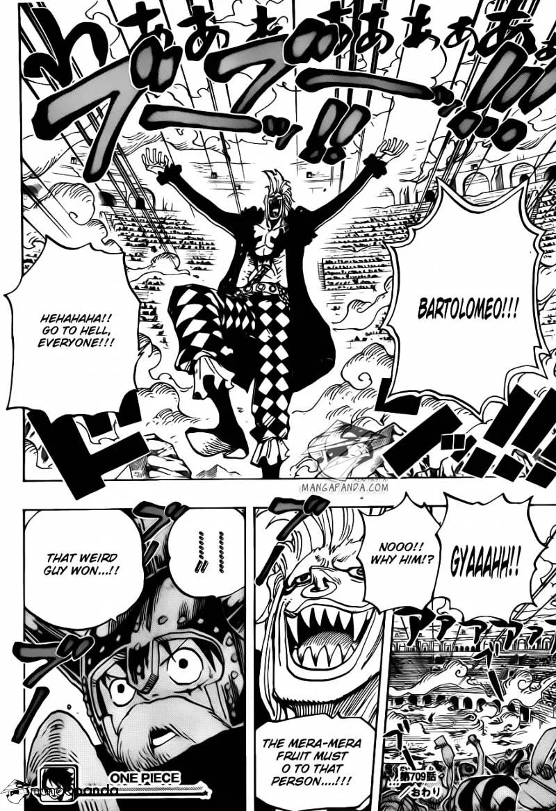 One Piece Chapter 709 page 19