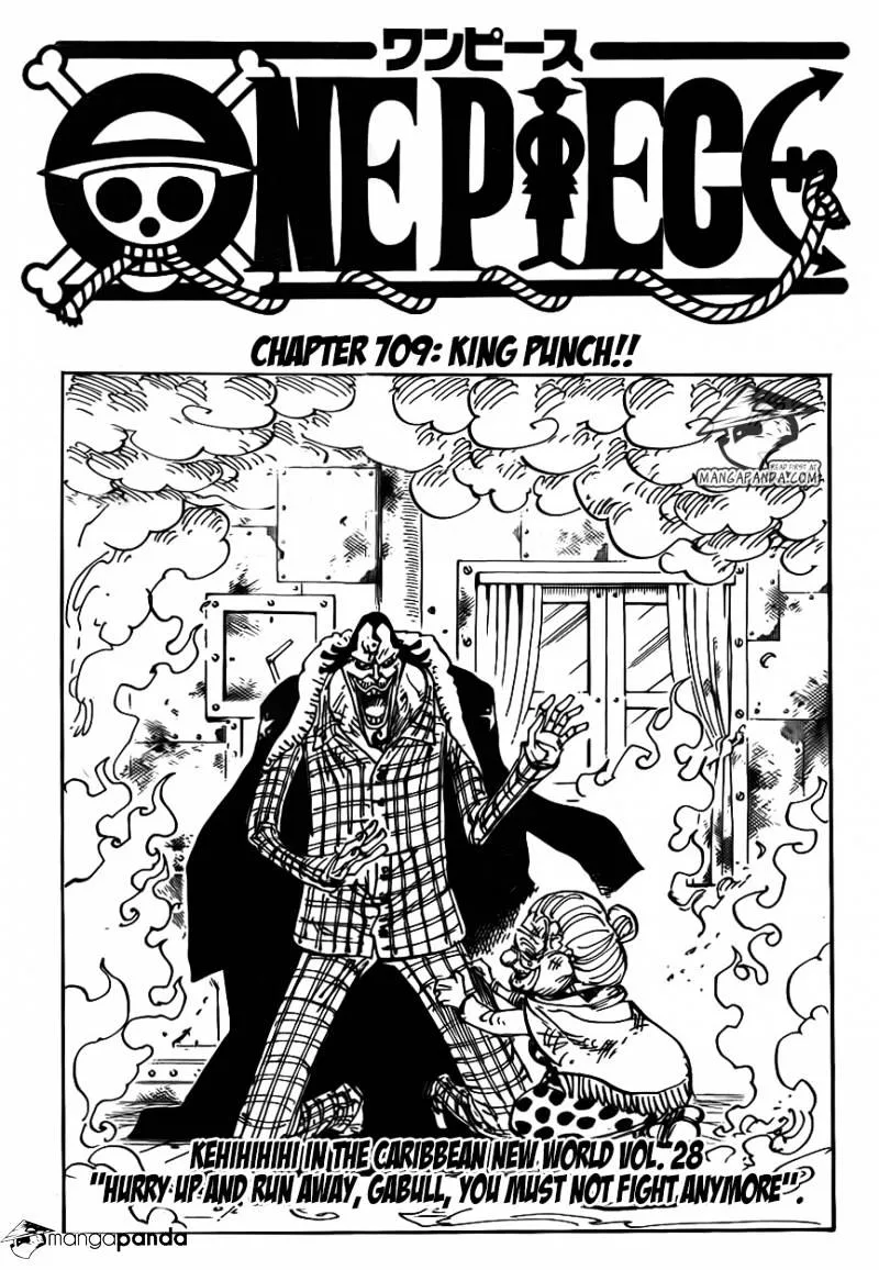 One Piece Chapter 709 page 3