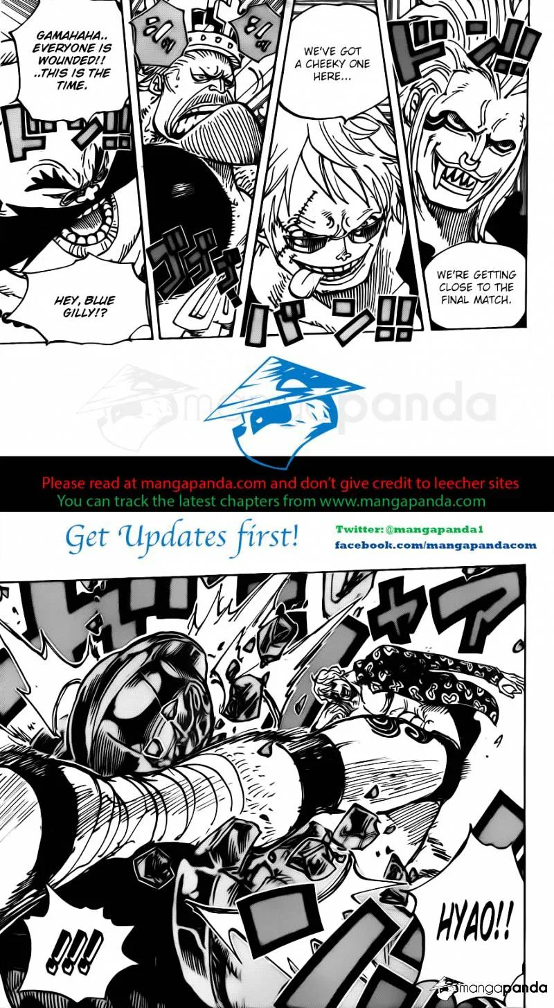 One Piece Chapter 709 page 5